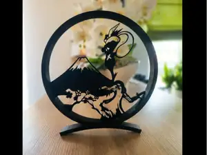 Greninja Japanese Style Diorama