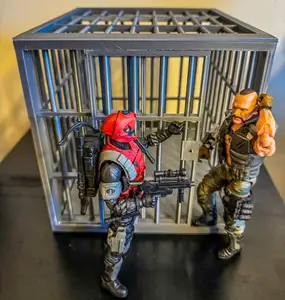 Jail Cell for Gi Joe Classified scale