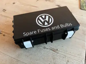 Volkswagen spare Bulbs and Fuses box