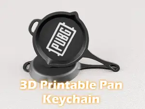 PUBG Pan Keychain