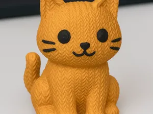Knitted Cat