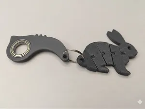 Key Rabbit - The Ultimate Flexi Fidget Hybrid