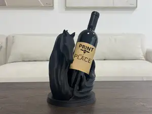 Obsidian Horse wine holder
