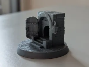 Dungeon Portal Arch - Tabletop Game Miniature