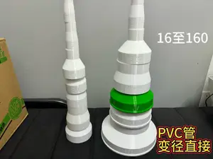 PVC水管大小头 变径直接 异径直通