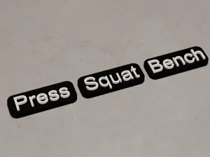 Parametric rack position markers with magnets
