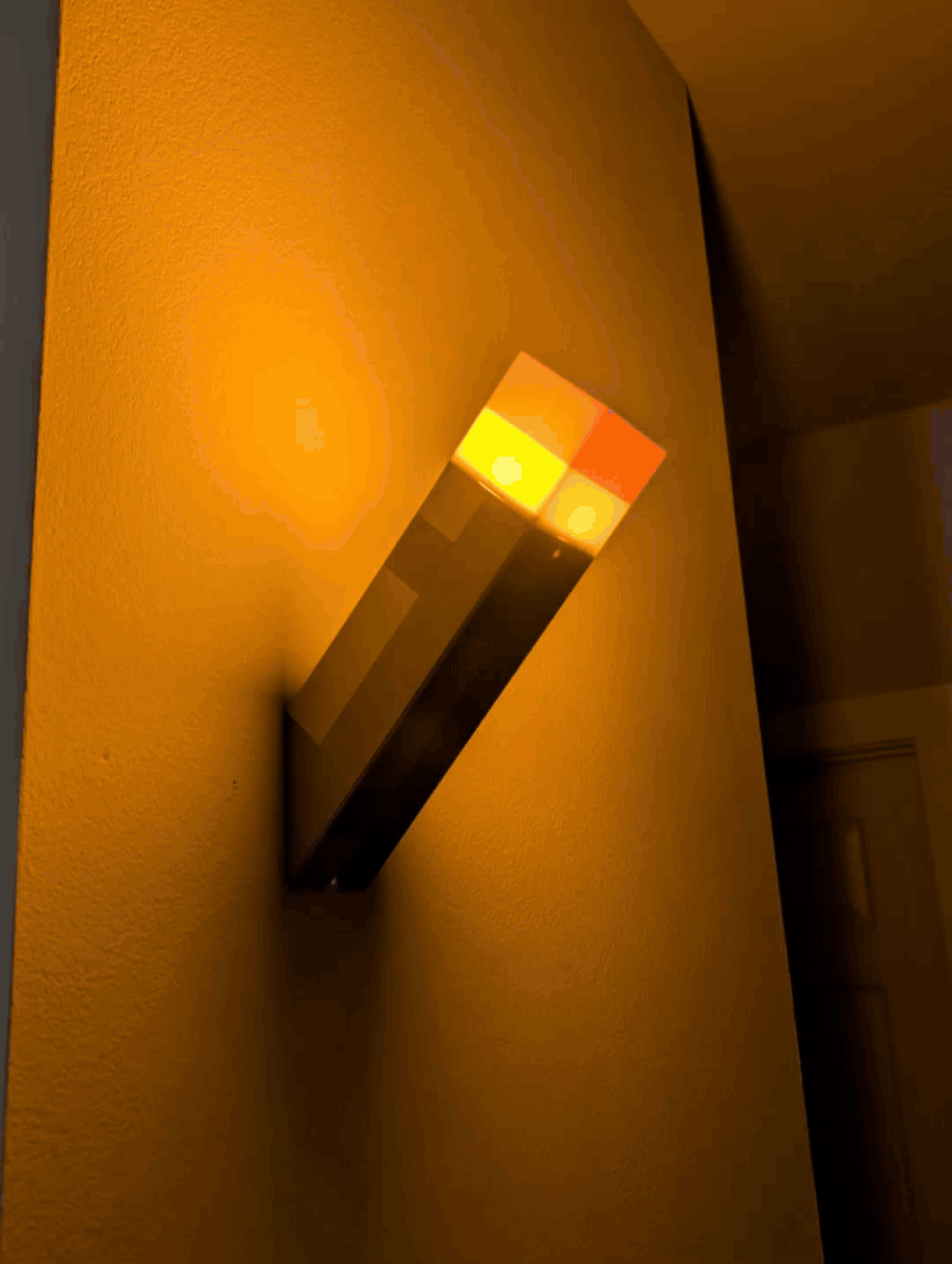 Minecraft Torch Lamp – Wall/Standing Lamp