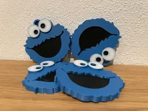 Cookie Monster Keychain
