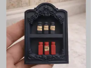Victorian Dollhouse Apothecary Shelf