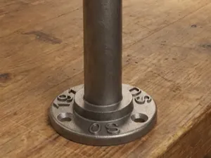 Rustic Industrial Pipe Legs (Set: 2", 4", 6", 9")