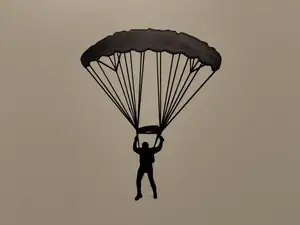 parachute wall art