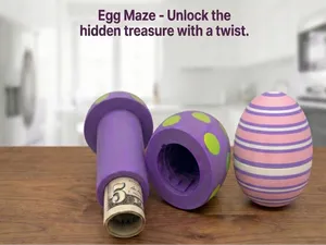 Egg Maze — Pin-Navigate Hidden Compartment Puzzle