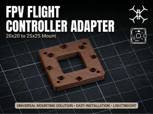Fc mount adapter 20x20 to 25x25mm
