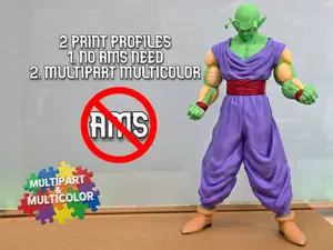 Piccolo Dragon Ball / NO AMS & MULTICOLOR