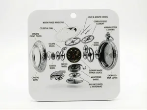 Santa's Pocket Watch  Exploded View Schematic