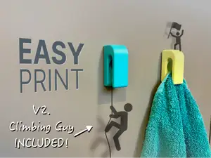 Stick-On Gravity Hanger