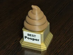 Best Pooper Trophy