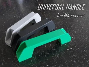 Universal Carry Handle for 3D printers and tools