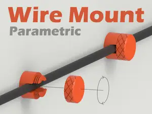 Electric Wire Wall Mount Collection - 8 Variations