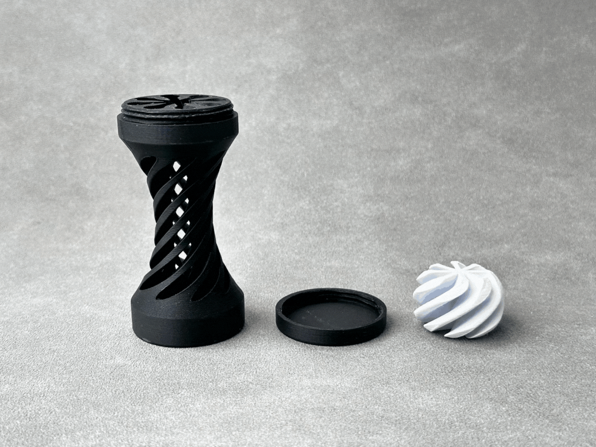 Vortex Ball Fidget – Spinning Core Twist Toy V2