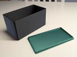 Simple Box - 84 x 160 x 84 mm with Lids