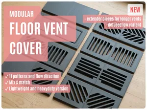 All-Direction Modular Floor Vent Covers
