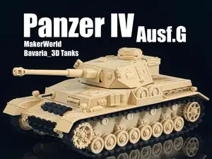 Panzer IV Tank Ausf.G 1/35 Scale Pz.Kpfw.IV