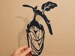 Dark Soul Rose – Emotional Wall Art