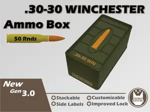 Ammo Storage Box .30-30 Winchester WIN 50 Rounds