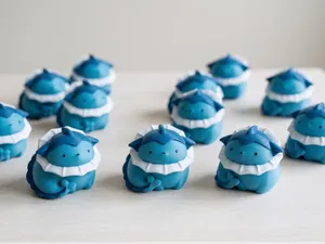 Chubby Vaporeon eeveelution Pokémon toy