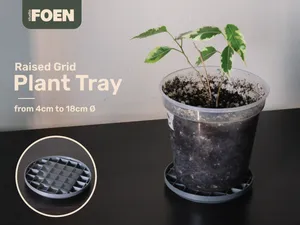 Plant Pot Raised Drip Trays / Saucers - Improved!