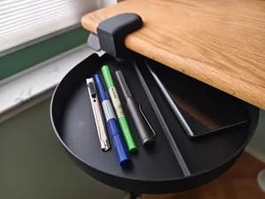 Desktop clamp mounted tray 夹桌托盘