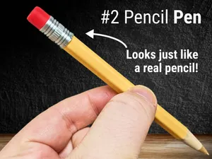 #2 Pencil Pen | Looks just like a real pencil!