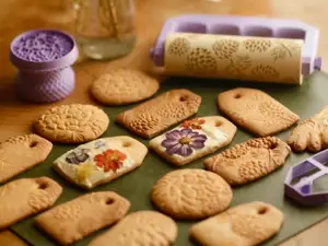 Kit moldes, texturas y cortadores galletas