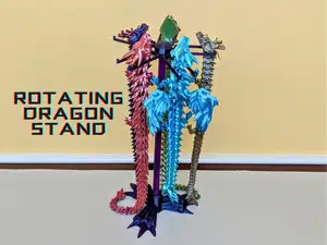 Rotating Dragon Stand