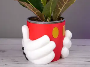 Mickey Hands Pot - Multi-Part
