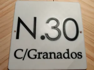 Número y nombre calle