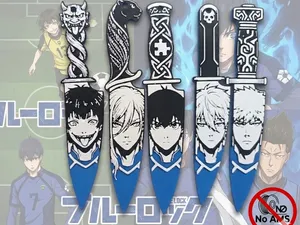 Blue lock: Manga-Cut design series