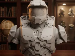 Halo Master Chief Bust