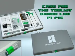Case for the toolkit Bambu Lab P1 P1S