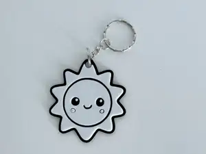Cute Sun Keychain
