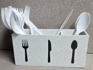 Countertop Knife, Spoon, and Fork Silverware Caddy