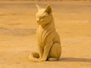 Elegante Schattenkatze