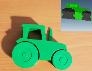 Tractor Print-in-Place