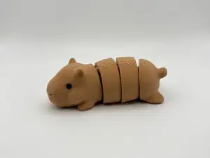 Articulated Capy - Flexible Model - Print In Place