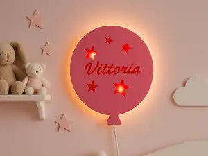 Balloon-Shaped Wall LED Lamp