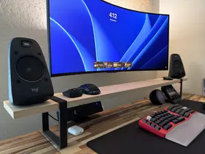 Desk Shelf & Monitor Riser Legs