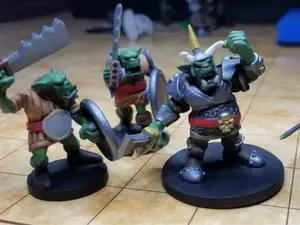 Orc horde dnd miniature pack | Multicolor option