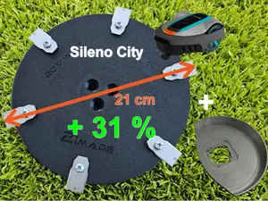 Improved Blade Disc - Sileno City cut width 21cm