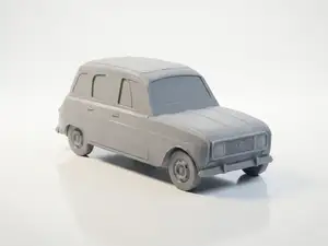 Renault 4L - Classic French Utility Car Model